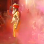 हरिद्वार में जूना अखाड़ा में होली आयोजन