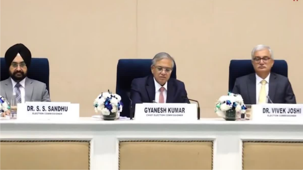 ब्रेकिंग न्यूज - पांच राज्यों में चुनावों की घोषणा