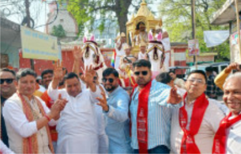 1008 श्री भगवान महावीर के 2625 वें जन्म कल्याणक एवं भव्य रथयात्रा महोत्सव का शुभारंभ