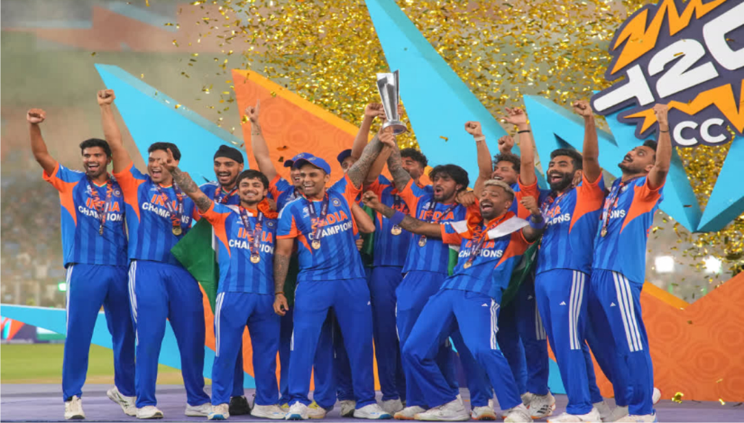 भारतीय टीम ने टी20 वर्ल्ड कप 2026 का फाइनल मैच जीतकर रचा इतिहास