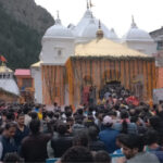 वैदिक मंत्रोचार, धार्मिक अनुष्ठान के बाद गंगोत्री धाम के कपाट श्रद्धालुओं के दर्शनार्थ हेतु खुले