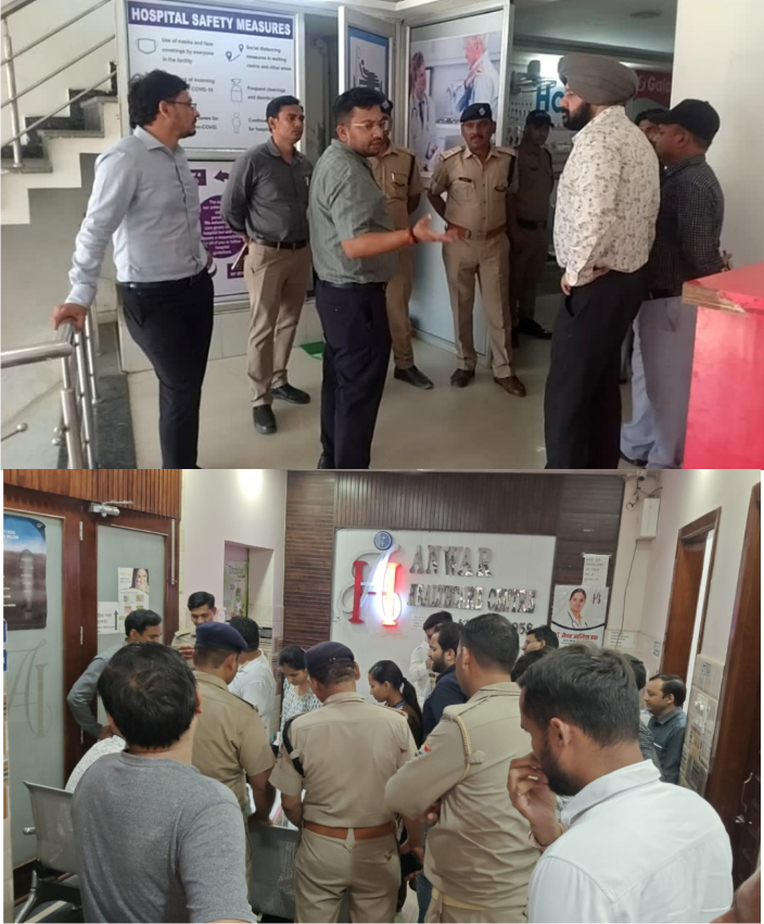 काशीपुर: नगर में आधा दर्जन से अधिक निजी हॉस्पिटल और क्लीनिकों का औचक निरीक्षण