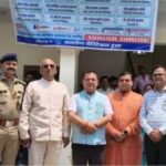काशी विश्वनाथ टैक्सटाइल में लगा निःशुल्क स्वास्थ्य चिकित्सा शिविर