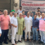 दवा व्यापारियों ने अपनी तीन सूत्रीय मांगों को लेकर एक दिवसीय राष्ट्रव्यापी बंद में लिया हिस्सा