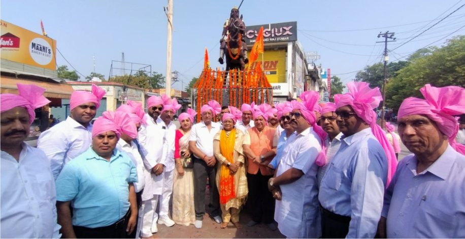 वीर शिरोमणि महाराणा प्रताप की जयंती हर्षाेल्लास व धूमधाम से मनाई गई