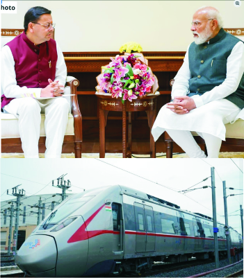 मेरठ से ऋषिकेश तक हाई स्पीड नमो भारत ट्रेन (आरआरटीएस) का सपना अब होगा सच