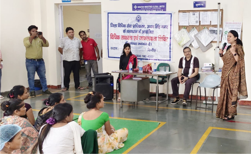 सिविल जज ममता पंत ने दी महिलाओं के अधिकारों की जानकारी