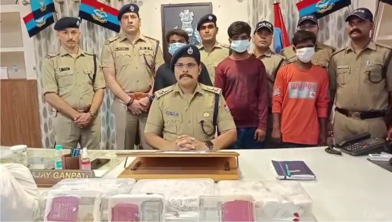बाजपुर में करीब 34 लाख रुपए की ज्वेलरी चोरी का खुलासा