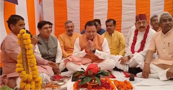 मुख्यमंत्री ने किया हरिद्वार गंगा कॉरिडोर के तहत 235 करोड़ की योजनाओं का शिलान्यास