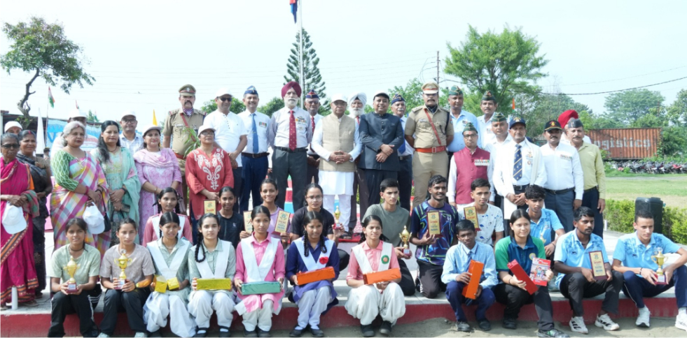 7वां कारगिल विजय दिवस शौर्य दिवस शहीद स्मारक स्थल मे श्रद्धापूर्वक मनाया