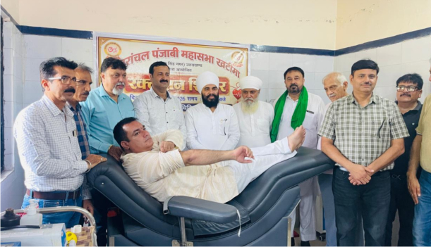 उत्तरांचल पंजाबी महासभा ने लगाया महान क्रांतिकारी उधम सिंह जी की पुण्यतिथि पर रक्तदान शिविर