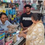 खाद्य सुरक्षा विभाग की टीम की तीन दुकानों पर छापा मार कर की चेकिंग
