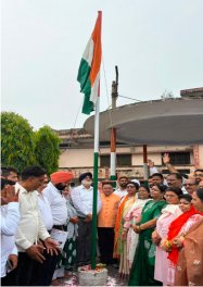 नगर में 80वां स्वतंत्रता दिवस धूमधाम से मनाया