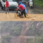 पहाड़ी जिलों में जमकर बारिश, रामनगर में बेलगढ़ नाला उफान पर