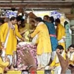 राधाष्टमी: ब्रह्म मुहूर्त में हुआ श्री राधारानी का महाअभिषेक