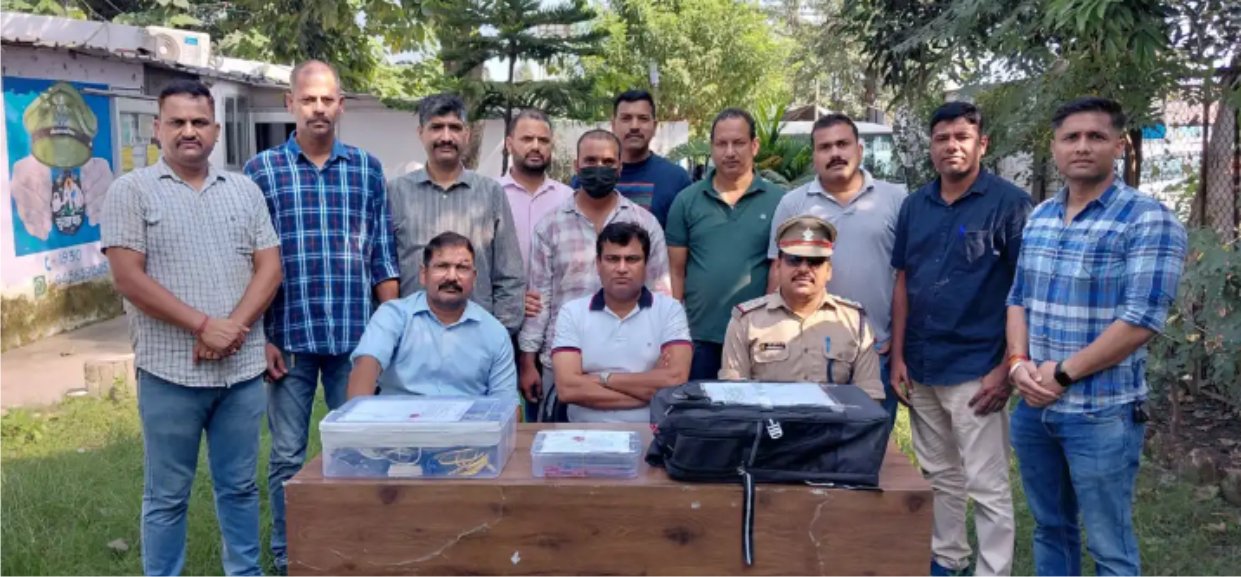 बाजपुर में STF का बड़ा खुलासा: SIM Box से चल रहा था अवैध टेलीकॉम गेटवे