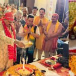 काशीपुर द्रोणासागर के केडीएफ पार्क में नवदुर्गा महोत्सव 2026 की शुभारम्भ