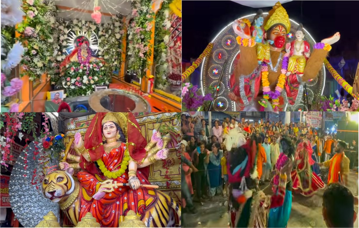 काशीपुर में मां मनसा देवी की विशाल और भव्य शोभायात्रा का शुभारम्भ