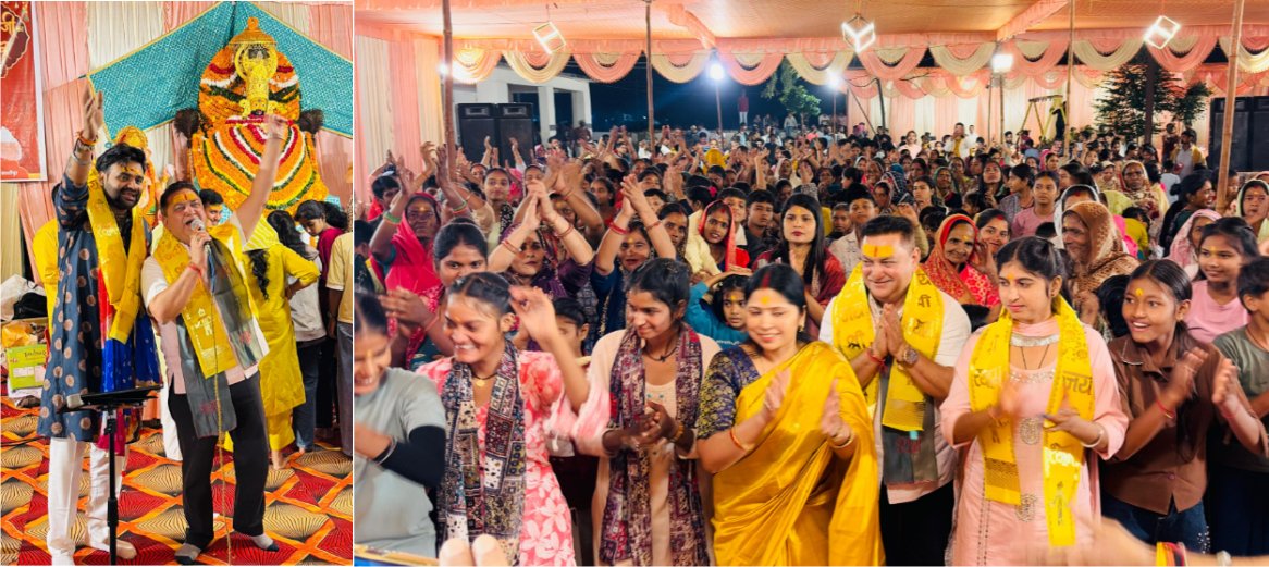 हारे का सहारा खाटू श्याम हमारा भजन कीर्तन संध्या का आयोजन